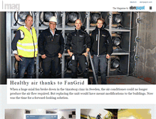 Tablet Screenshot of mag.ebmpapst.com