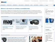 Tablet Screenshot of ebmpapst.nl
